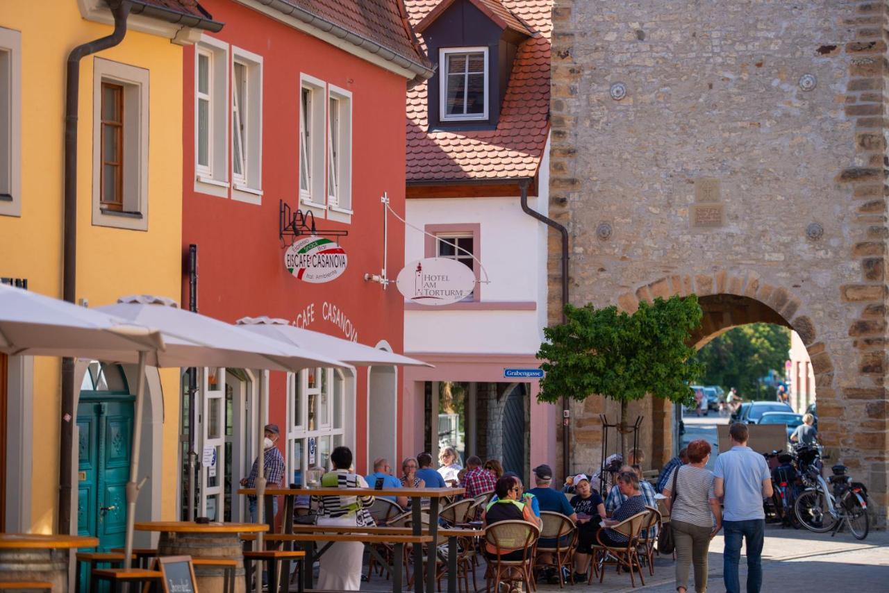 Hotel Am Torturm Volkach Eksteriør bilde
